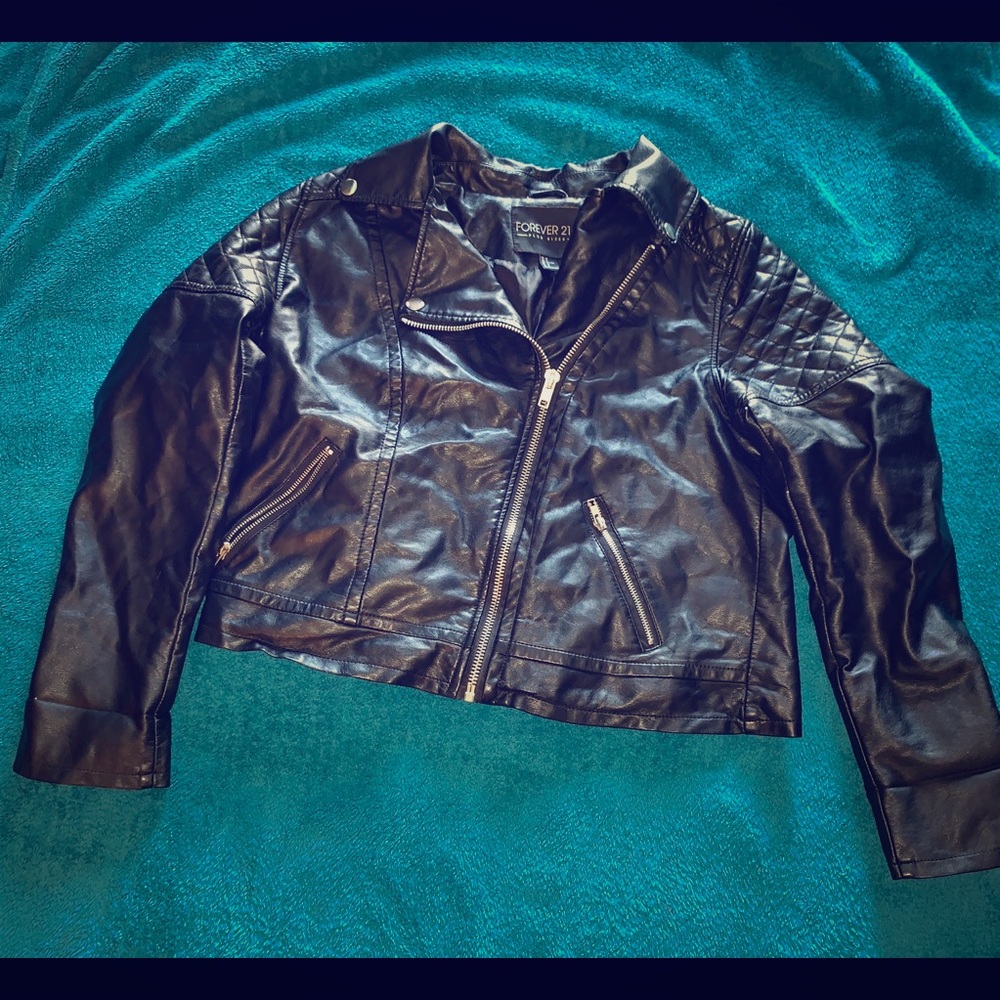 Leather jacket